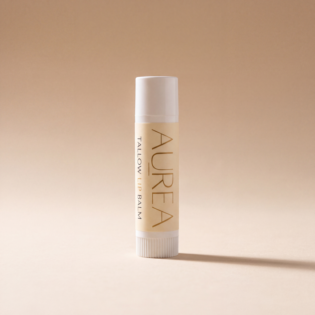 Aurea Tallow Lip Balm Stift mit geschlossener Kappe
